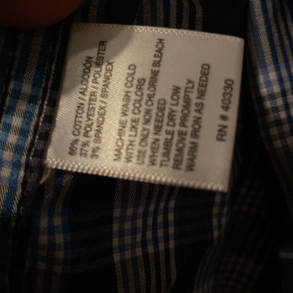 Haggar Men’s New Button Down Long Sleeve Shirt. Size XXL. - Picture 5 of 7